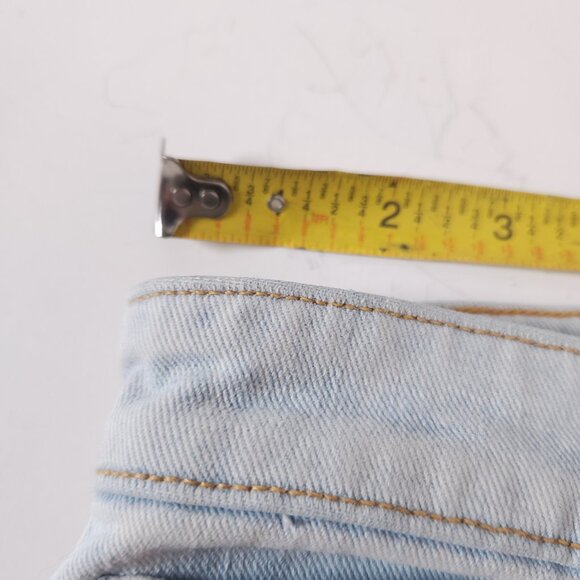 Rag & Bone Womens Low Rise Slim Boyfriend Jeans 26 Light Wash Distressed Raw Hem - Picture 6 of 16